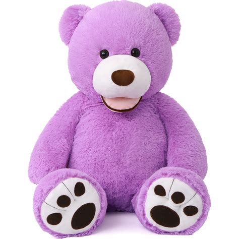 huge purple teddy bear|giant purple teddy bear cheap.